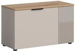 Sitzbank Slide Kaschmirgrau Nachbildung Evoke Oak Nachbildung B/H/T: ca. 80x48x36 cm
