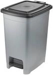 keeeper Treteimer olaf silber B/H/L: ca. 42x53x32 cm