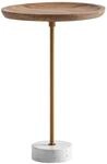 Beistelltisch Mango Marmor B/H/T: ca. 40x55x40 cm