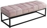 Sitzbank rosa Polyester B/H/T: ca. 108x40x40 cm