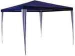 VCM Pavillon blau Stahlrohr B/H/L: ca. 300x197x300 cm