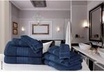 Good Morning Frottier-Set 8-teilig jeansblau Baumwolle