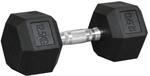 HOMCOM Hantel Gewichtstraining silber Metall B/H/L: ca. 32,6x9,9x14,8 cm