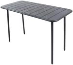 VCM Gartentisch Sumila schwarz Metall B/H/L: ca. 110x72x55 cm