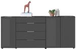 Kommode Santorin anthrazit B/H/T: ca. 226x99x40 cm