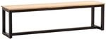 Sitzbank braun B/H/T: ca. 160x45x40 cm