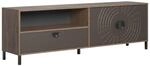 Lowboard Fusion Eiche dunkel Nachbildung bronze Optik B/H/T: ca. 183x55x40 cm
