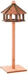 PawHut Vogelhaus natur Holz B/H/L: ca. 52x130x52 cm