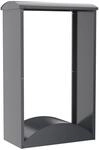 Westmann Kaminholzregal Castra anthrazit B/H/L: ca. 98x160x52 cm