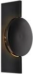 GLOBO LED-Wandleuchte schwarz Metall Aluminium B/H: ca. 15x28 cm 1 Brennstellen