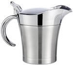 HI Thermo-Sauciere silber Edelstahl B/H/L: ca. 11,5x14,5x17,5 cm