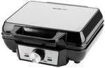 Emerio Waffelautomat WM-126774 schwarz Edelstahl B/H/L: ca. 23,8x9,6x23,7 cm
