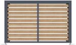 Westmann Verkleidung W&auml;rmepumpe Boxa Holzoptik B/H/L: ca. 140x97x56 cm