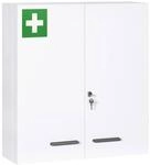 Medizinschrank wei&szlig; Polypropylen B/H/L: ca. 18x55x60 cm