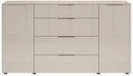 Kommode Santorin Kaschmir Chrom B/H/T: ca. 180x99x40 cm