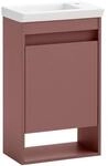 Badezimmer-Set Avio mauve B/H/T: ca. 45,5x80x27,5 cm