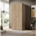 Kleiderschrank Joe Eiche Sonoma Nachbildung B/H/T: ca. 81x176x50,8 cm