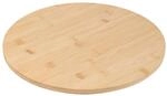 Servierplatte natur Bambus B/H/L: ca. 35x35x3,4 cm