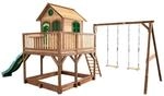 AXI Spielhaus Liam braun B/H/L: ca. 613x291x277 cm