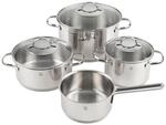 WMF Topfset Provence Plus silber Glas 7 tlg.