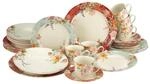 CreaTable Kombiservice Crimson multicolor Steingut 30 tlg.