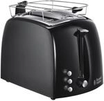 Russell Hobbs Toaster 22601-56 schwarz B/H/T: ca. 28x20x18 cm