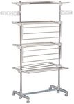HOMCOM W&auml;schest&auml;nder silber