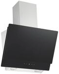 Respekta Dunstabzugshaube CH77060SA schwarz B/H/T: ca. 60x78x31,3 cm