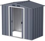 VCM Ger&auml;tehaus anthrazit B/H/L: ca. 202x181x113 cm