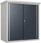 Trimetals Gartenschrank Guardian anthrazit Metall B/H/T: ca. 172x187x90 cm