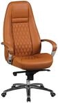 Drehstuhl braun Leder