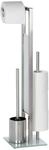 WENKO Stand-WC-Garnitur Chrom Glas