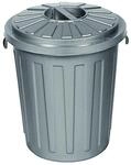 keeeper Maxi-Tonne silber B/H/L: ca. 36x42x36 cm