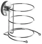 Haartrocknerhalter Chrom Stahl B/H/L: ca. 13,5x13,5x13 cm