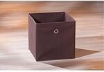 Stoffbox Winny braun braun B/H/T: ca. 31,5x31x31,5 cm