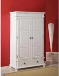 Kleiderschrank Danz wei&szlig; B/H/T: ca. 116x199x57 cm
