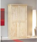 Kleiderschrank Leon natur B/H/T: ca. 95x190x55 cm