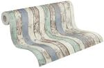 A.S.Creation Vliestapete Elements Holzoptik blau B/L: ca. 53x1005 cm