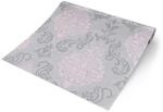 Vliestapete Ornament grau rosa B/L: ca. 53x1005 cm