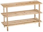 Zeller Schuhregal natur Kiefer B/H/T: ca. 80x50x26 cm