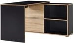 Schreibtisch anthrazit B/H/T: ca. 120x76x120 cm