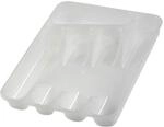 keeeper Besteckkasten transparent B/H/L: ca. 33,5x5x26,5 cm