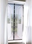 EASYmaxx Fliegengitter schwarz B/L: ca. 90x210 cm