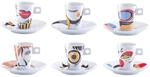 Zeller Espresso-Set Faces