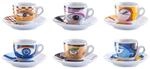 Zeller Espresso-Set Magic Eyes