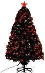 HOMCOM Weihnachtsbaum gr&uuml;n Metall H/D: ca. 150x60 cm