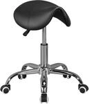 Hocker schwarz Kunstleder