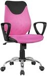 Drehstuhl pink Stoff