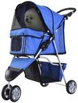 PawHut Hunde-Zubeh&ouml;r blau Nylon B/H/L: ca. 45x75x97 cm