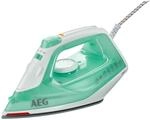 AEG Dampfb&uuml;gelautomat DB1720 t&uuml;rkis wei&szlig; Kunststoff Edelstahl B/H/L: ca.